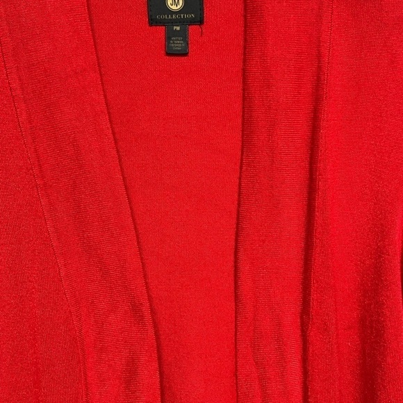 Cardigan Red Sweater - Picture 6 of 12